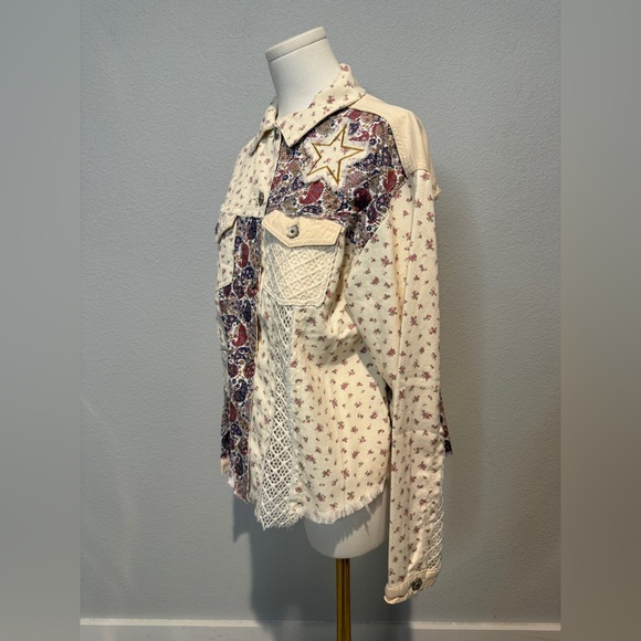 POL Patchwork Star Women's Jacket - Picture 3 of 7